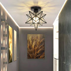Glass Crystal LED Ceiling Chandelier for Home Decor