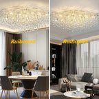 Teardrop Crystal Ceiling Chandelier - Modern Luxury Branch Crystal Chandeliers