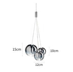 Bubble Glass Pendant Light: Stylish Nordic Home Decor Lighting