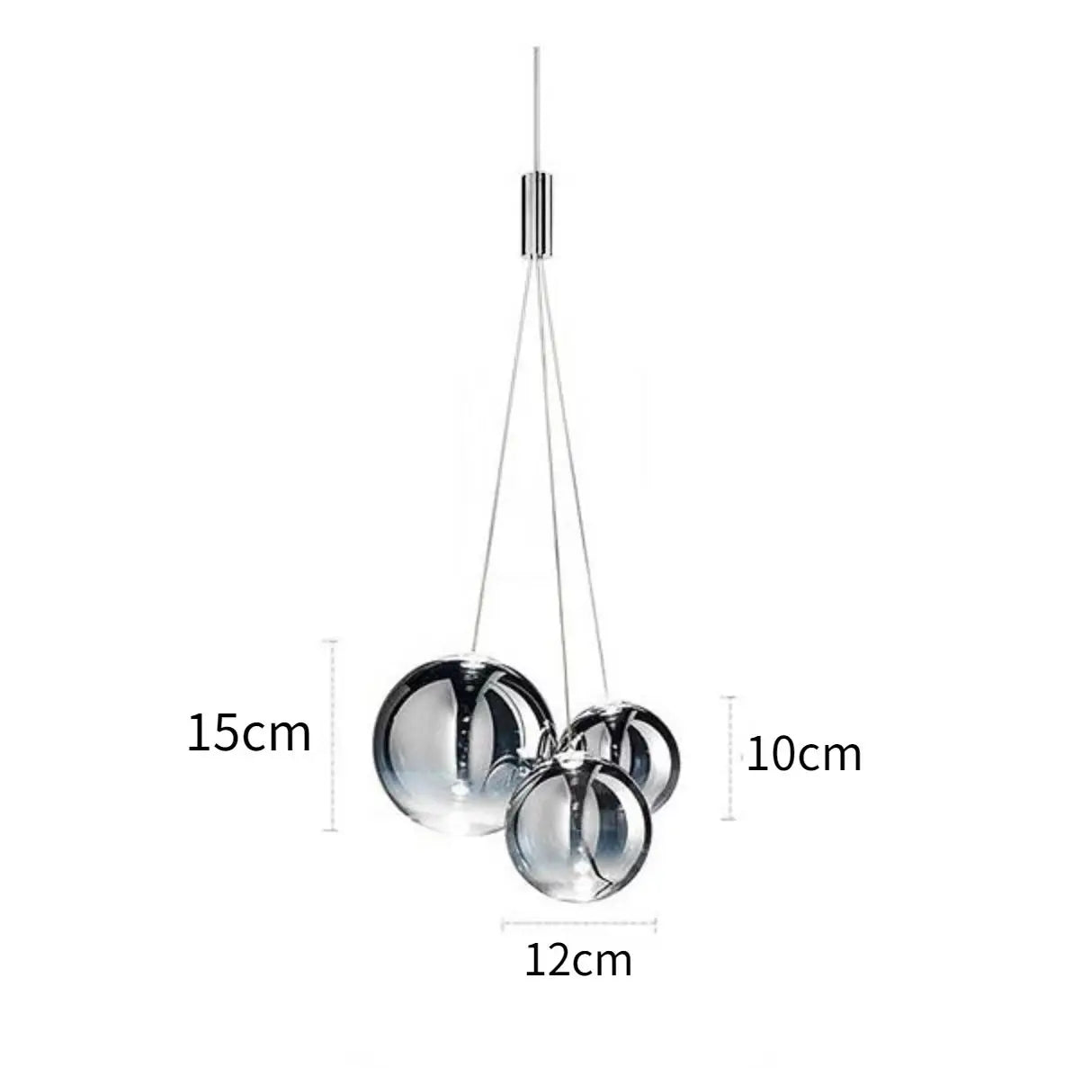 Bubble Glass Pendant Light: Stylish Nordic Home Decor Lighting