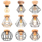 Minimalist E27 Ceiling Lights for Kitchen Living Room Bar Restaurant