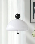 Modern Bauhaus Glass Pendant Lamp for Restaurant, Bedroom, Study and Coffee Shop