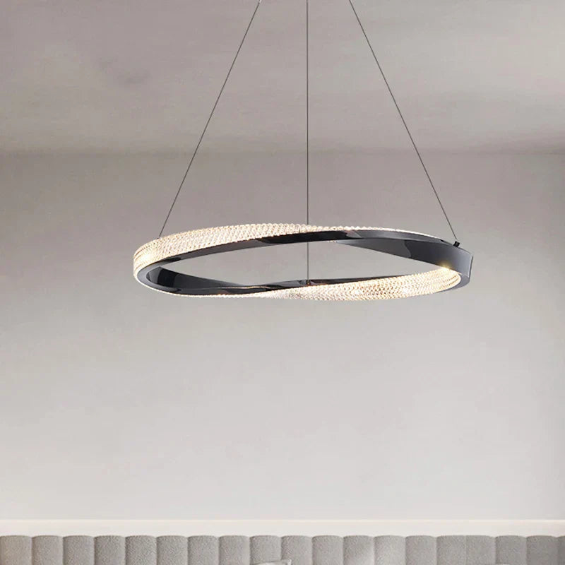 Modern Designer Circular Pendant Lamp for Living, Dining, and Bedroom