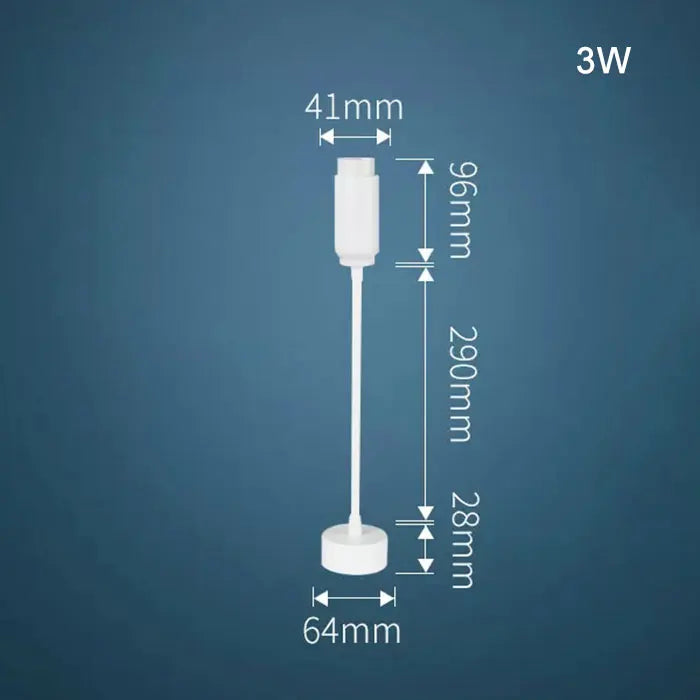 Zoomable Gooseneck Track Light for Gallery and Shop Ceiling Lighting