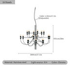 Modern LED Ceiling Chandelier for Luxury Home Decor