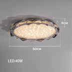Modern Crystal LED Ceiling Chandelier Light Set for Stylish Indoor Lighting