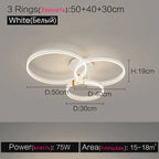 New Nordic Ceiling Lamp: Modern, Creative, Elegant Lighting for Bedroom and Living Room
