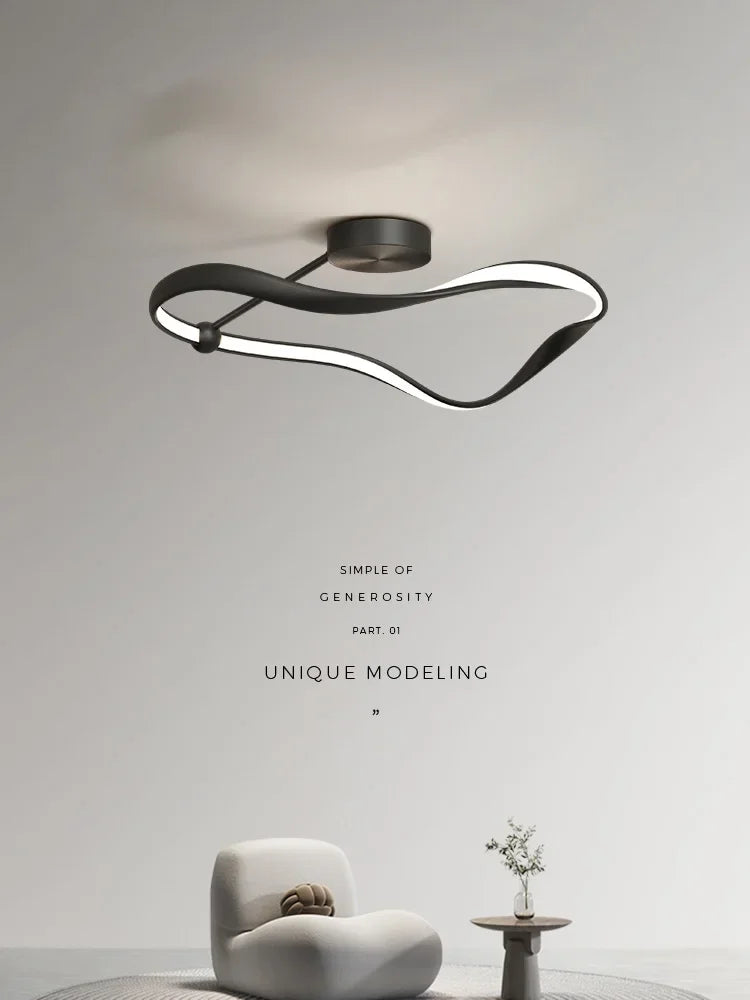 Modern Minimalist Bedroom Ceiling Lamp