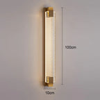 Modern Gold Black LED Wall Lamp for Bedroom Living Room Decoration