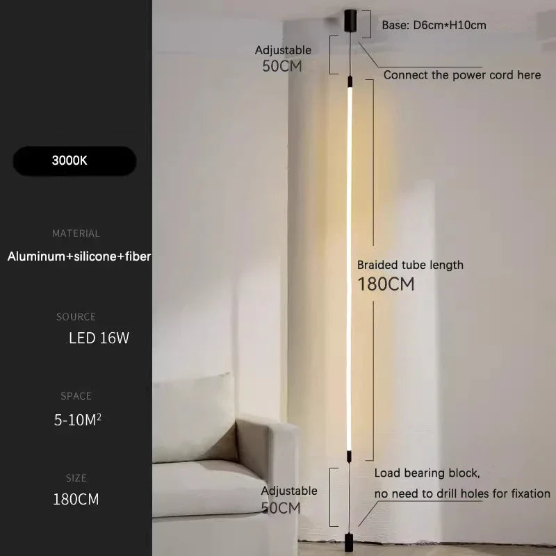 Minimalist Fiber Woven Silicone Line Chandelier