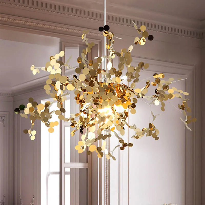 Modern Luxury Ceiling Chandelier for Home Interior Lighting