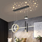 Starry Pendant Light: Modern Luxury Dining Chandelier for Creative Decor in 220V