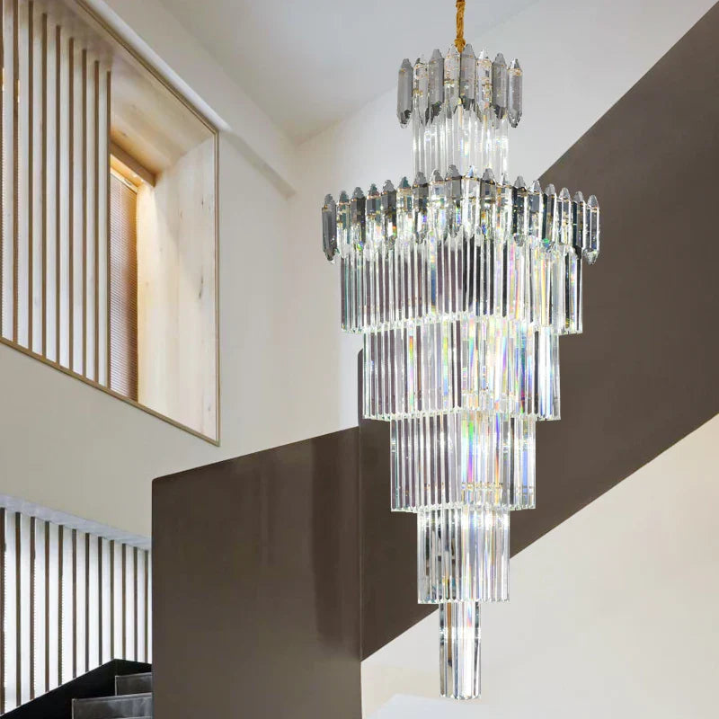 Crystal Chandelier: Elegant Light Fixture for Luxury Interiors