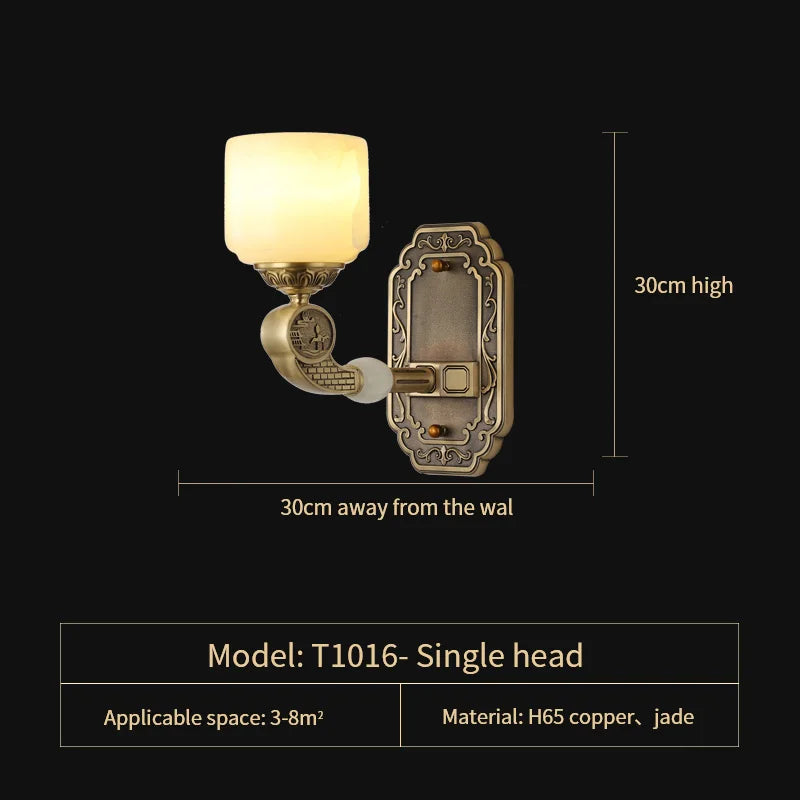 Zen Jade Chandelier: Modern Chinese Style Living Room Lamp for Villa, Restaurant, and Building