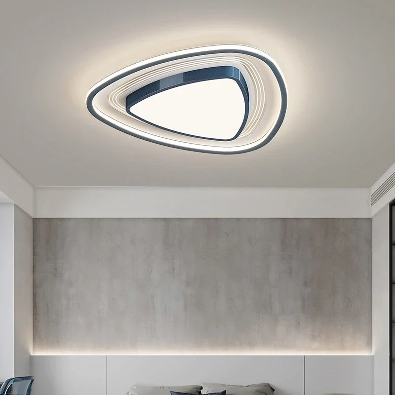 LED Ceiling Light with Remote Dimming for Modern Nordic Home Decor