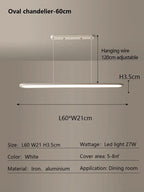 Round LED Ceiling Lamp - Modern Minimalist Dimmable Lighting Fixtures