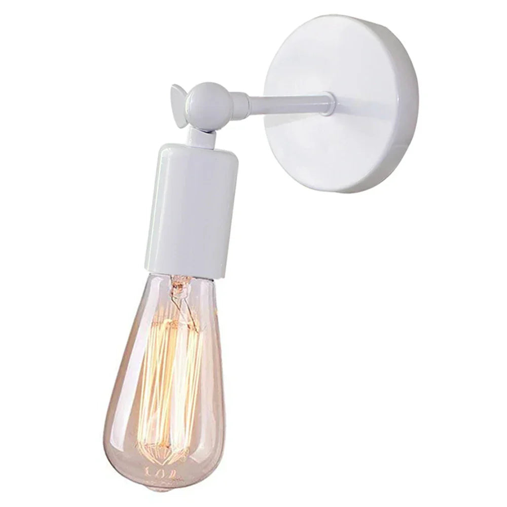 Nordic Sconce Wall Lamp: Adjustable E27 Home Light Fixture