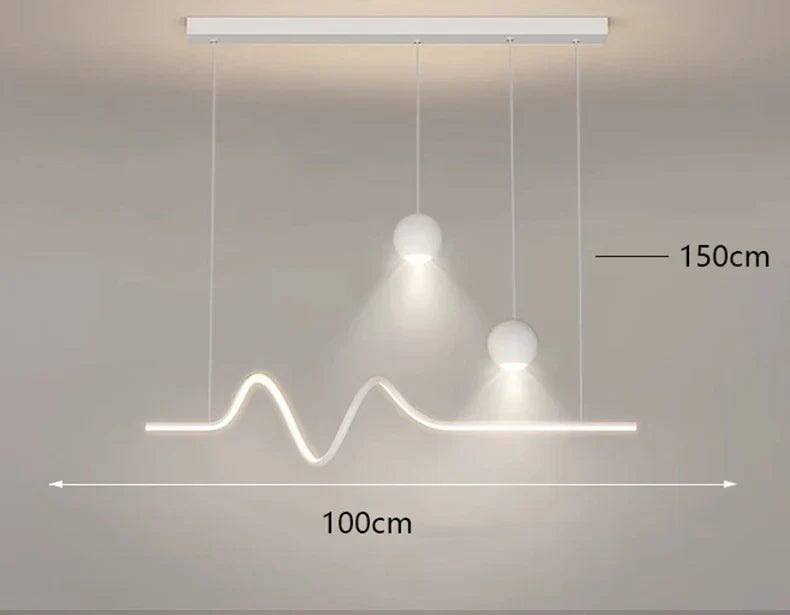 LED Pendant Light Chandeliers for Modern Home Decor and Indoor Lighting