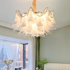 Crystal Chandelier: Modern Light Luxury for Living Room, Bedroom, Dining.