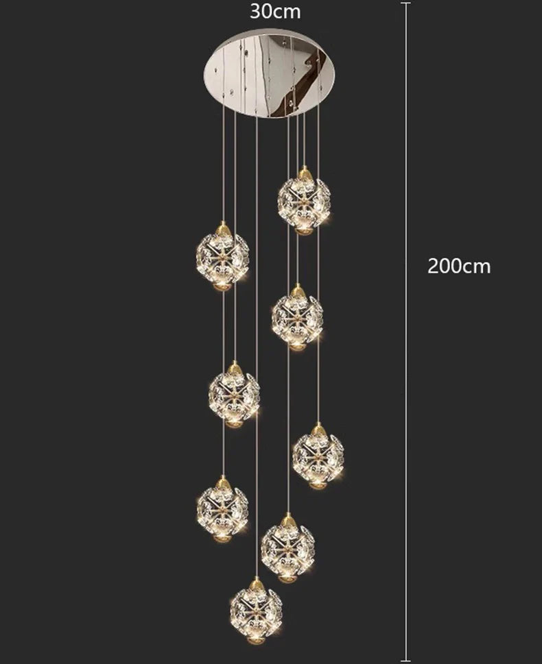 Modern Pendant Ceiling Light LED Chandelier Indoor Decorative Dining Room Lighting