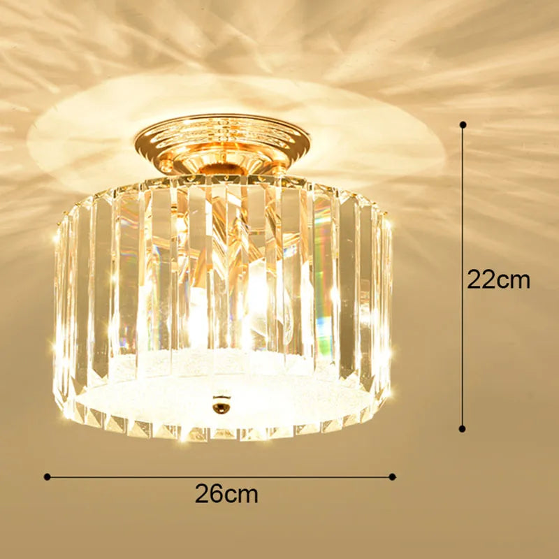 Crystal LED Ceiling Chandelier for Home Decor