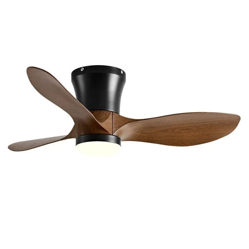 Smart DC Motor Ceiling Fan 6 Speed Remote Control 24CM Luxurious Design