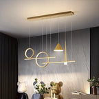 Modern LED Ceiling Lamp Chandelier for Bedroom and Dining Room