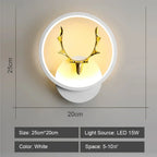 Nordic Acrylic LED Wall Sconce for Bedroom Restaurant Hallway