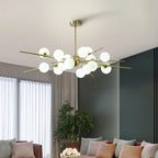 Nordic Style Molecular Branch Chandelier