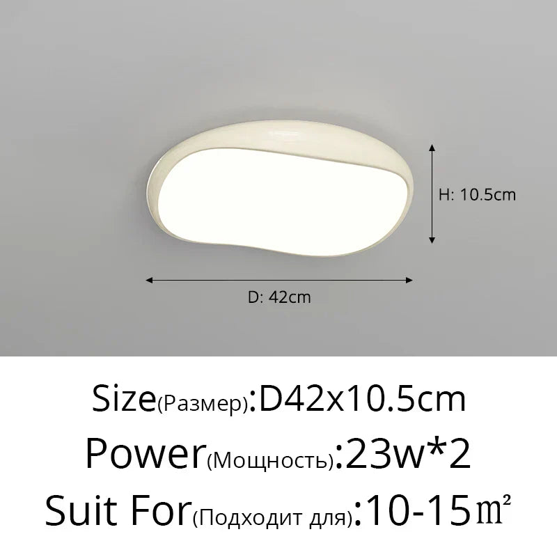 Nordic Ceiling Lights in White, Black, Red: Designer Lighting for Home Decor