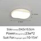 Nordic Ceiling Lights in White, Black, Red: Designer Lighting for Home Decor