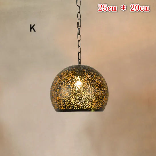 Turkish Pendant Lamp: LED Morocco Lighting for Restaurant, Bar, and Hallway