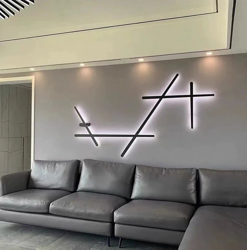 Modern Rotatable LED Wall Sconce for Living Room Bedroom Hallway