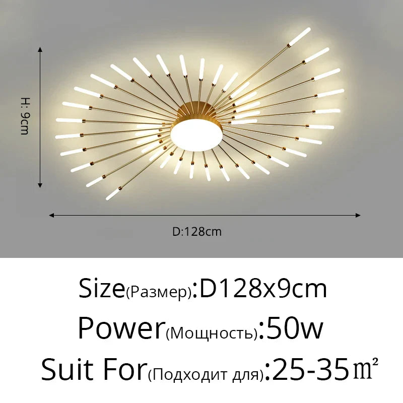 LED Chandelier Lights - Modern Indoor Lighting for Living Room, Kids Room, Bedroom
