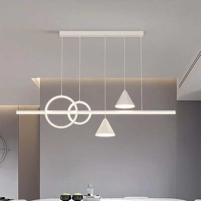 Black Nordic Designer Dining Pendant Lamp: Stylish Lighting for Home Decor