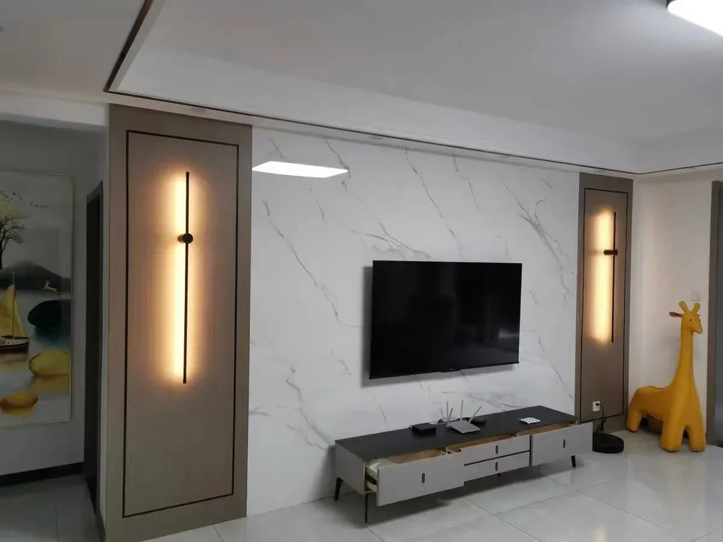 Geometric Lines LED Wall Lamp for Stylish Home Decor