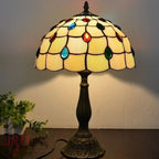 Tiffany Style Stained Glass Led Table Lamp