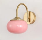 Modern Pink White Glass Ball Pendant Chandelier Cream Stylish Lighting