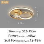 Gypsophila Chandelier: Modern Ceiling Light for Living Room, Bedroom, Home.