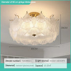 Shell Chandelier: Modern French Luxury Lighting for Nordic INS Wind Bedroom