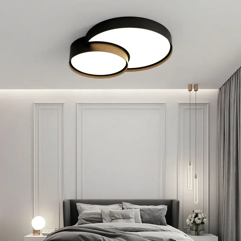 Smart LED Metal Ceiling Light for Living Room Bedroom Lighting Fixtures