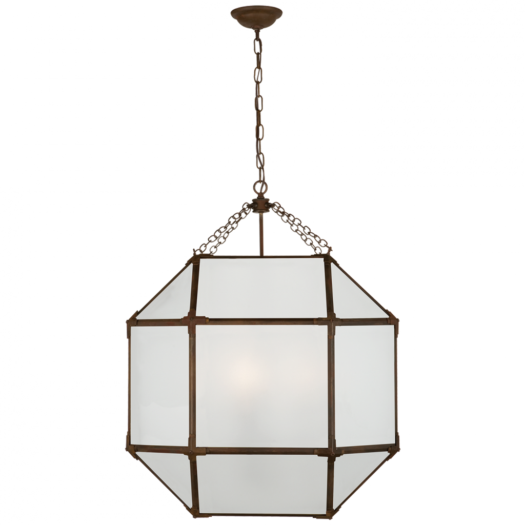 Country Industrial Large Pendant