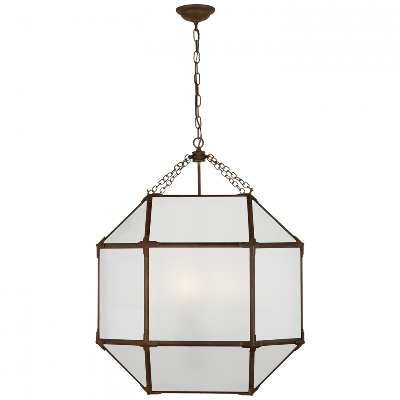 Country Industrial Large Pendant