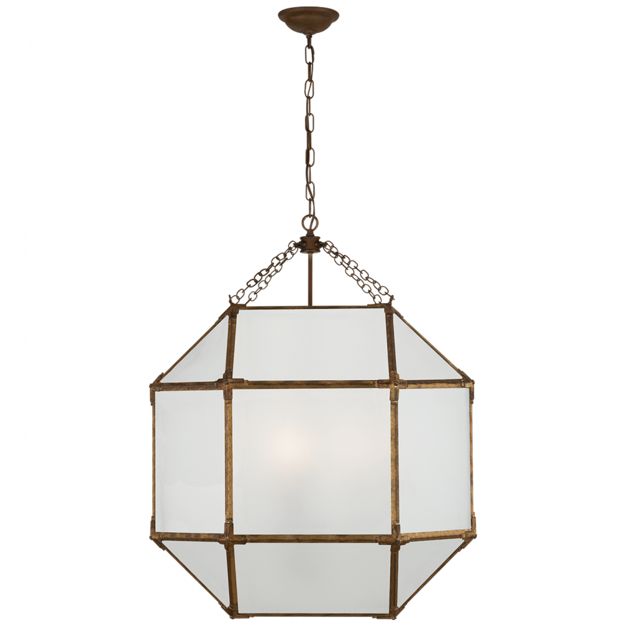 Country Industrial Large Pendant