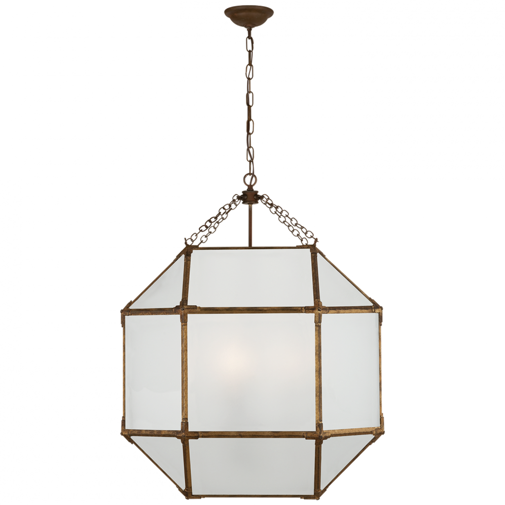 Country Industrial Large Pendant