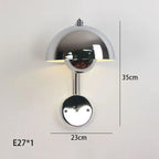 Colorful LED Bedside Wall Lamp for Bedroom Living Room Hotel Children Room