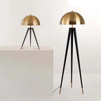 Modern Gold Tripod Floor Lamp - Nordic LED Standing Lamp for Home Decoration