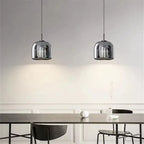 Nordic Glass Pendant Light Mini Copper LED Hanglamp for Bedroom, Living Room