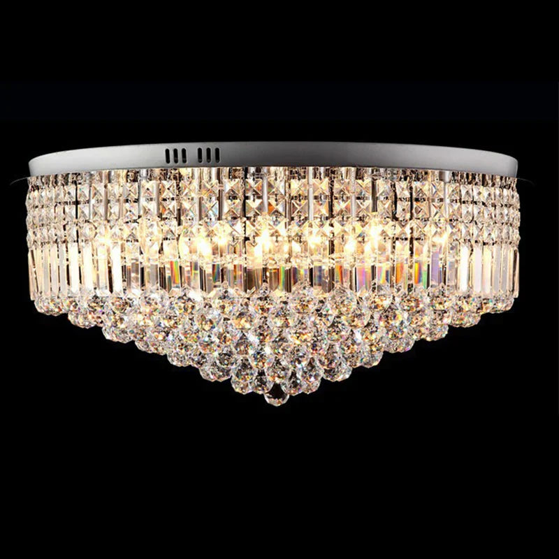 Luxury K9 Crystal Ceiling Lights - Modern & Fashionable Living Room and Hotel Lamp