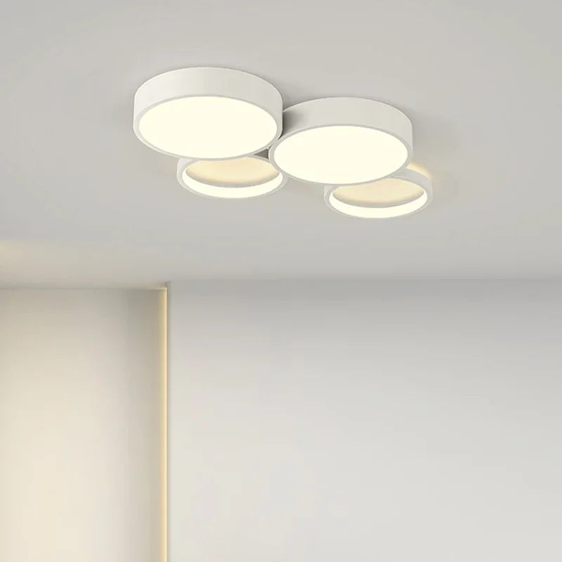 Modern Circles LED Ceiling Light for Living Room Bedroom
